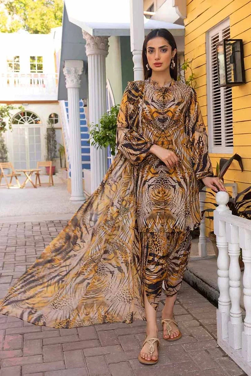 Aim Collections® Charizma Khaddar Printed 3PC – D-500