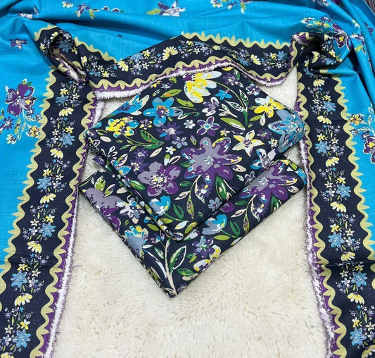 Aim Collections® BIN SAEED – 3PC KHADDAR COLLECTION WINTER COLLECTION