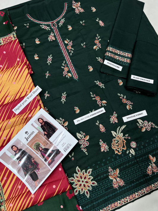 Aim Collections® JAZMINE- Code: 459. PERMIUM DHANAK COLLECTION