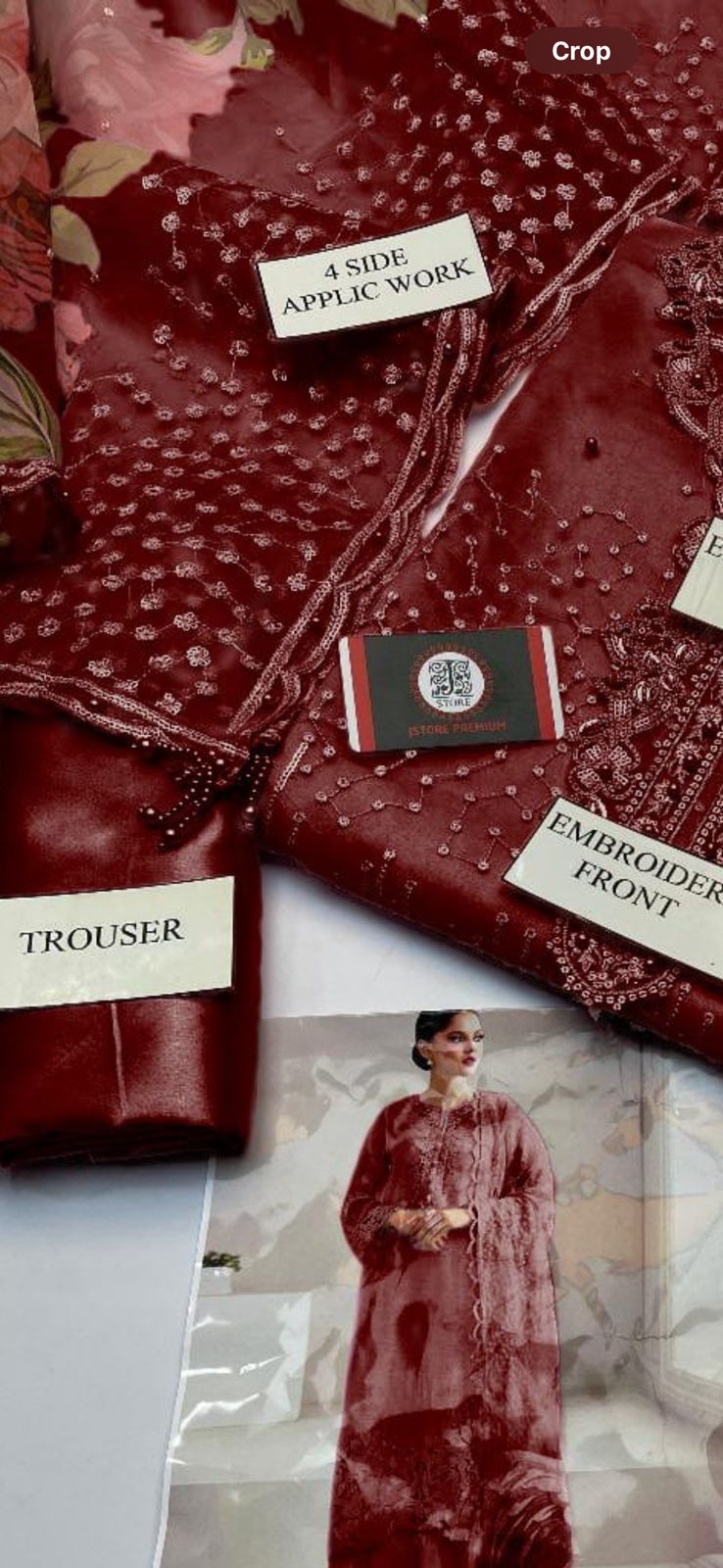 Aim Collections® BAROQUE – Premium Organza Collection