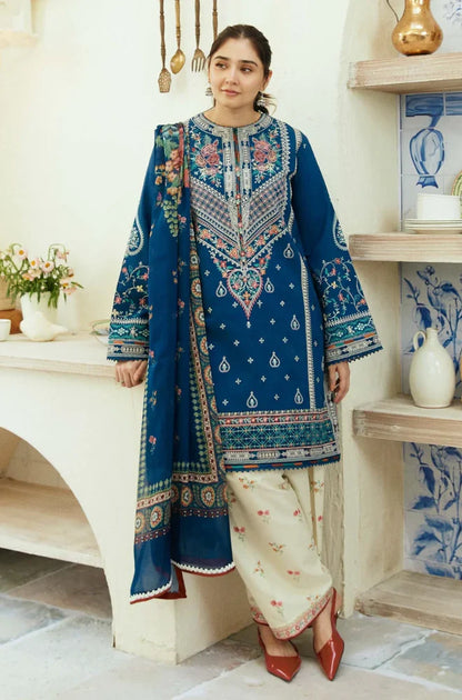 Aim Collections®  Zarashahjhan Embroidered Dhanak Three Piece COCO-721