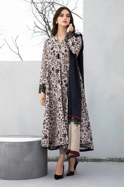 Aim Collections®  Baroque Khaddar Printed Three Piece – D-800