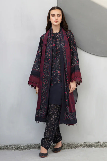 Aim Collections®  Baroque Khaddar Digital Printed Three Piece – D-801