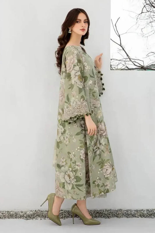 Aim Collections®  Baroque Khaddar Printed Three Piece – D-792