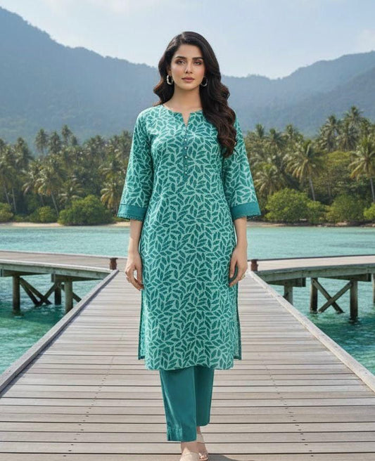 Aim Collections® LAKHANY PRINTS 2-Piece| WINTER COLLECTION