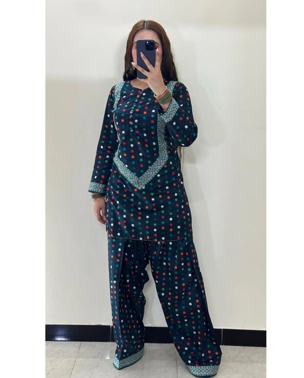 Aim Collections®  BIN SAEED – 3PC KHADDAR COLLECTION WINTER COLLECTIONS