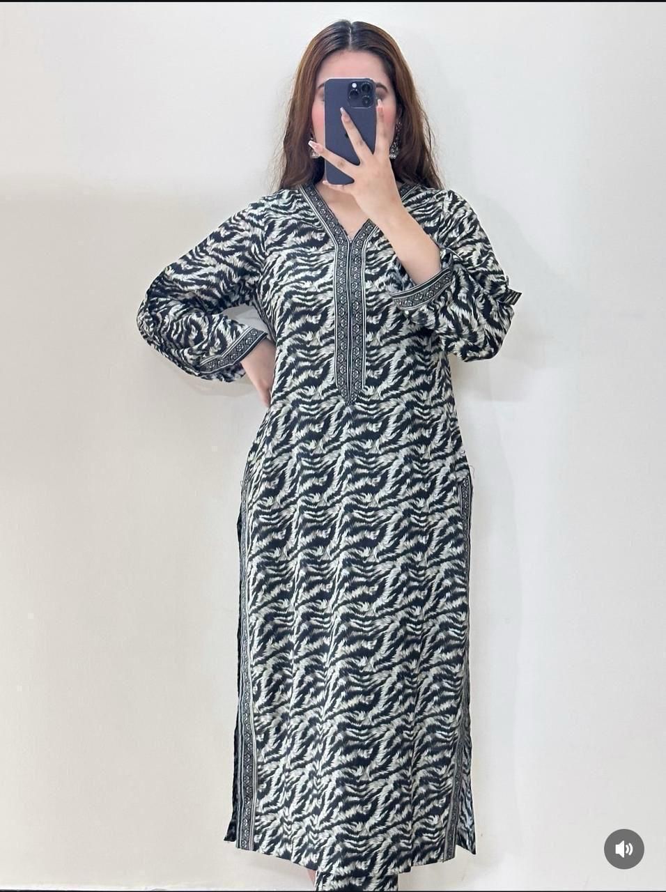 Aim Collections®  BIN SAEED – 3PC KHADDAR COLLECTION WINTER COLLECTION