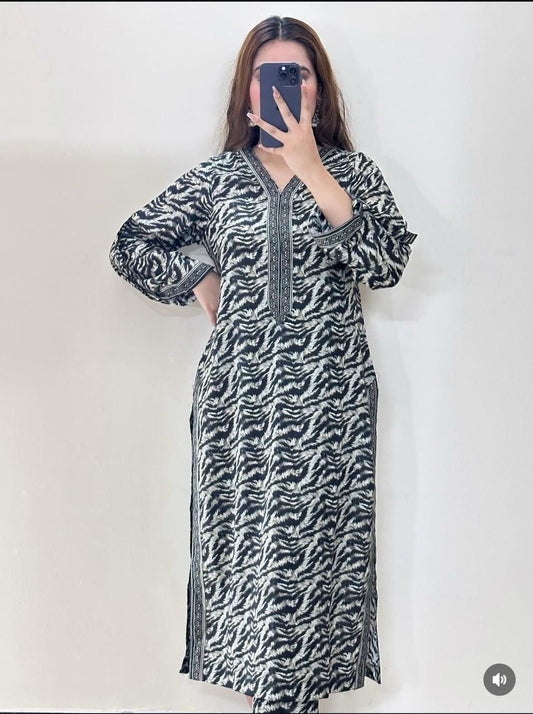 Aim Collections®  BIN SAEED – 3PC KHADDAR COLLECTION WINTER COLLECTION