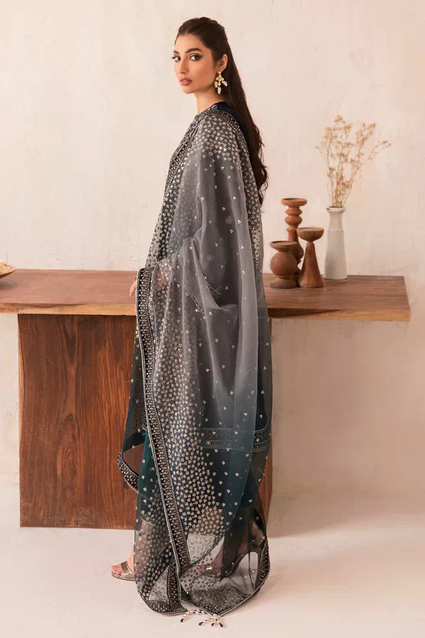 Aim Collections® Zainab Chottani Velvet Embroiderd Three Piece ZC-73
