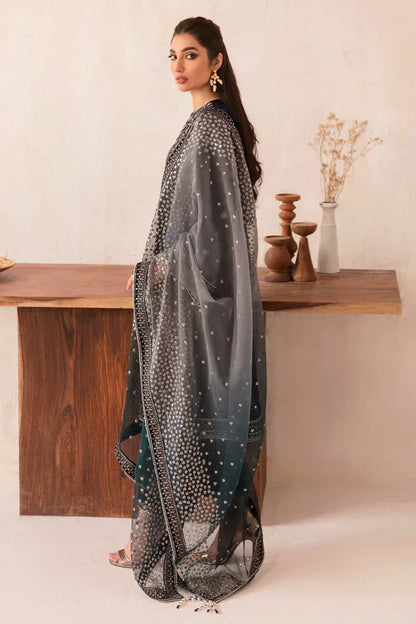 Aim Collections® Zainab Chottani Velvet Embroiderd Three Piece ZC-73