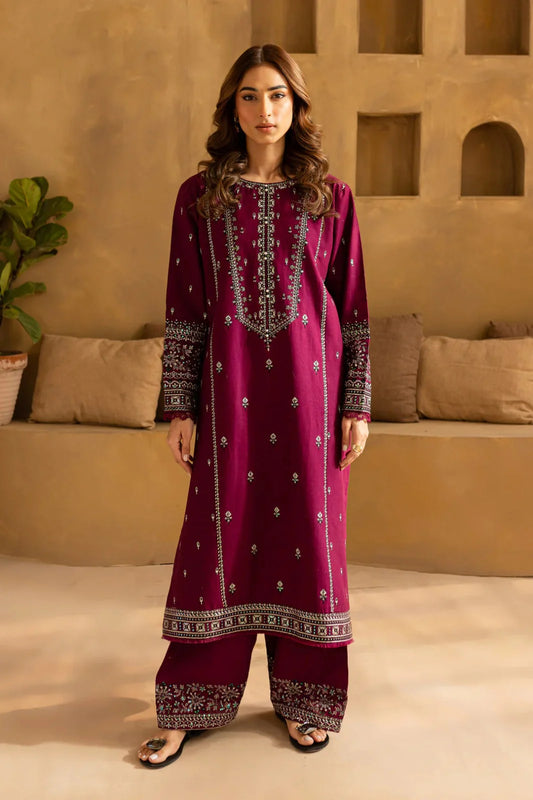 Aim Collections®  Kayseria Embroidered Two Piece – D-92