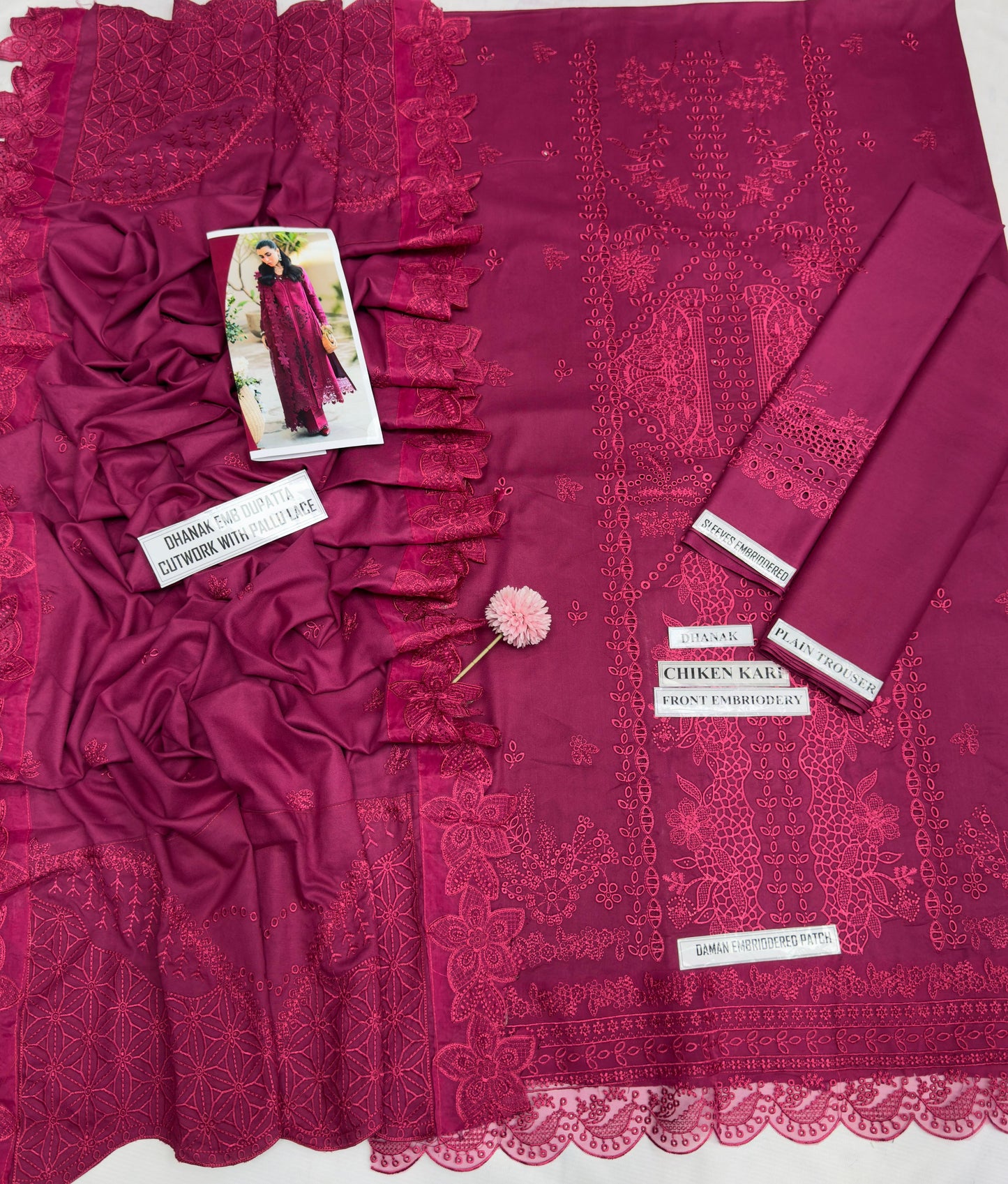 Aim Collections@ Qalamkar 7008 – Premium Winter Dhanak Collection