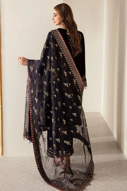 Aim Collections® Baroque Velvet Embroidered Three Piece – BQR-952