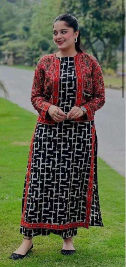 Aim Collections®  BIN SAEED – 3PC KHADDAR COLLECTION WINTER COLLECTIONS