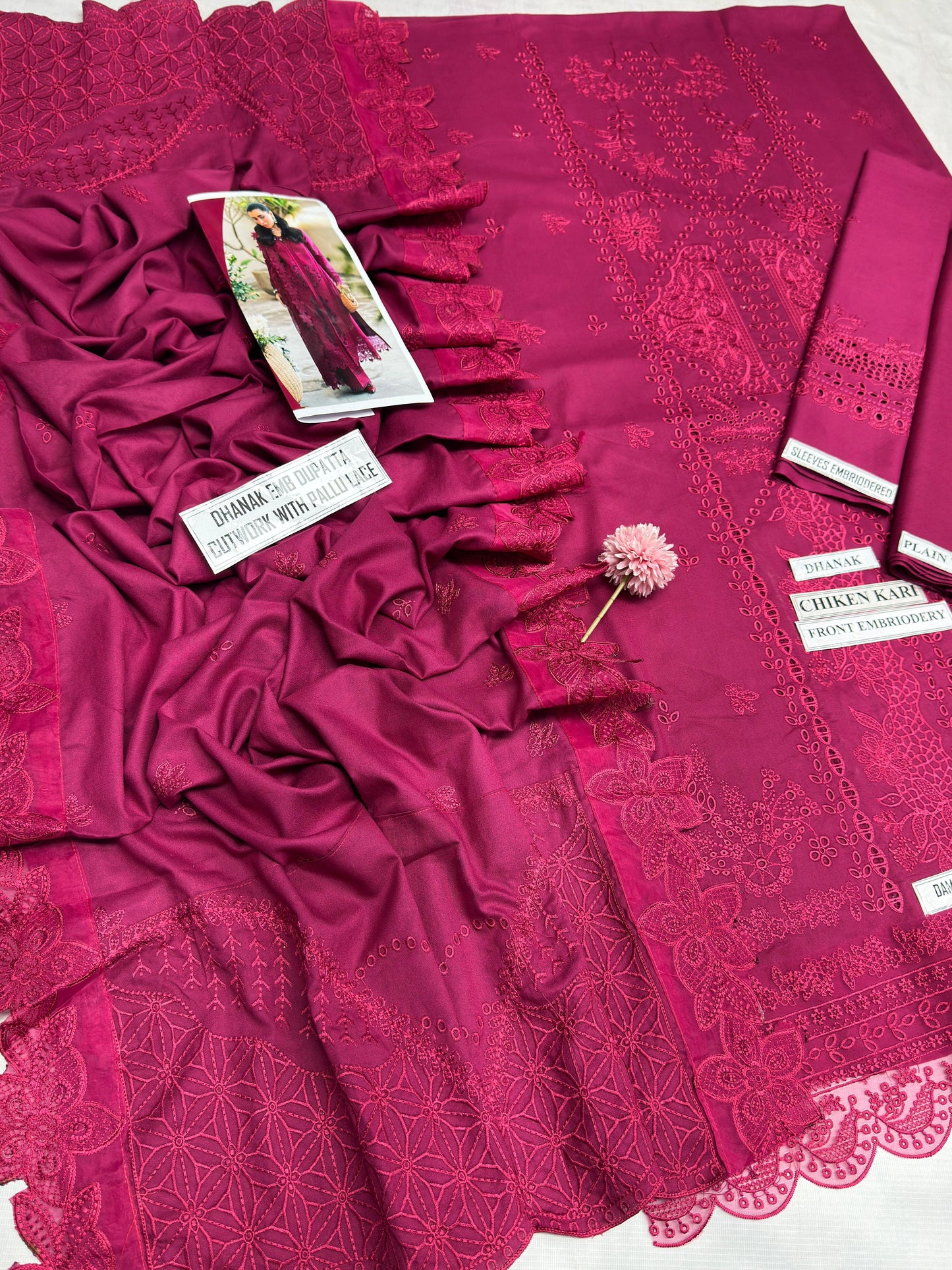 Aim Collections@ Qalamkar 7008 – Premium Winter Dhanak Collection