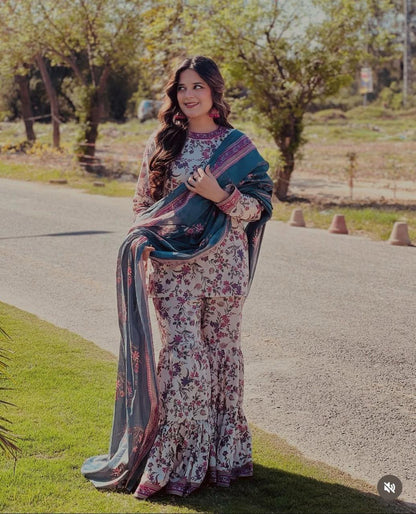 Aim Collections®  BIN SAEED – 3PC KHADDAR COLLECTION WINTER COLLECTIONS