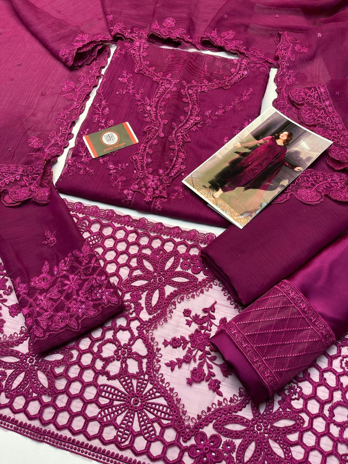 Aim Collections®  AZURE – LUXURY CHIFFON COLLECTION