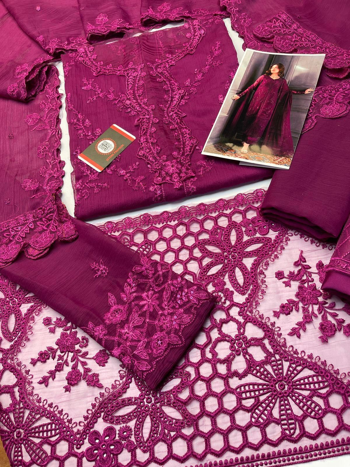 Aim Collections®  AZURE – LUXURY CHIFFON COLLECTION