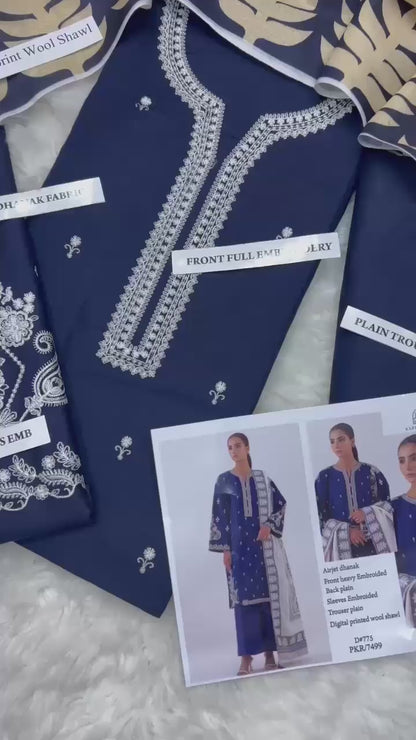 Aim Collections® SAPPHIRE – Code: 775PREMIUM DHANAK WINTER COLLECTION 2025