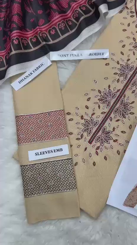 Aim Collections® JAZMINE-Code: 773. PREMIUM DHANAK COLLECTION